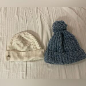 Bundle of Re Done and Sandro beanie